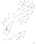 Part Location Diagram of 15018 Bear Cat Screw-1/2x6-1/2"Hex Head Cap